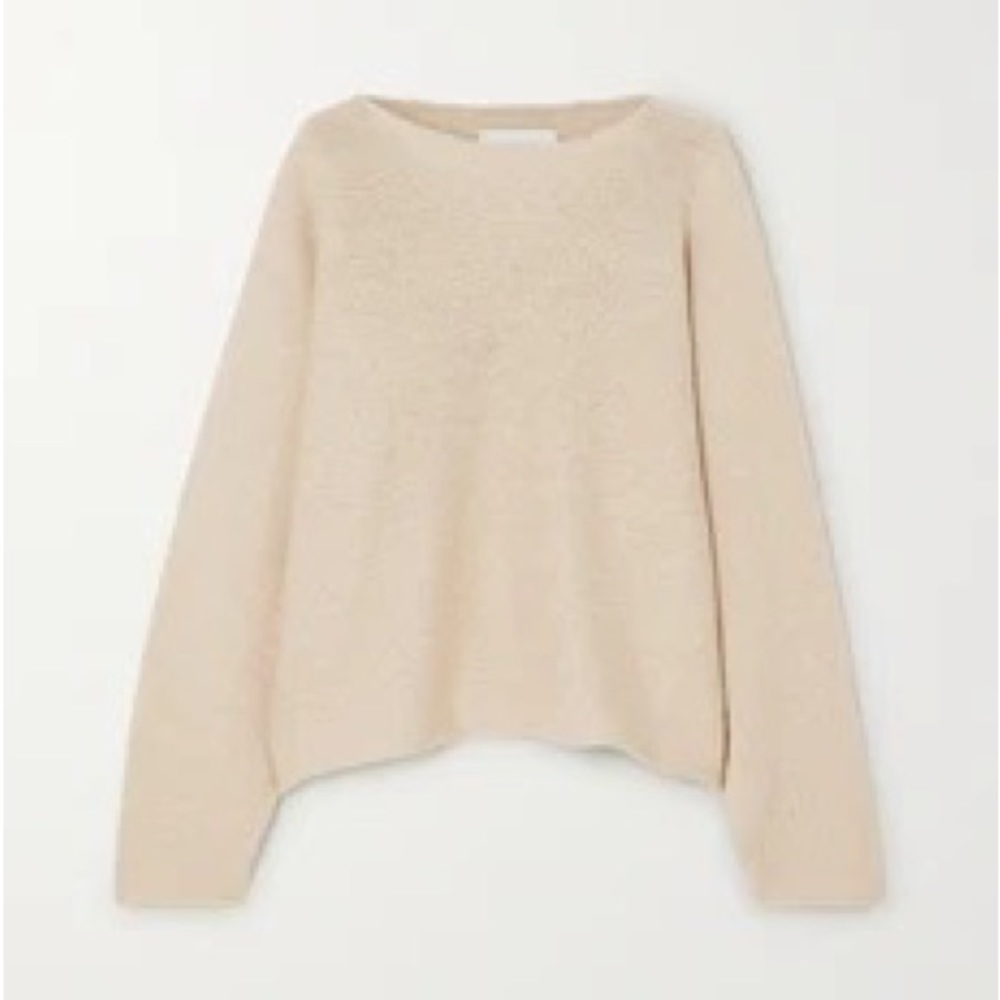 LAUREN MANOOGIAN Alpaca and organic cotton-blend sweater